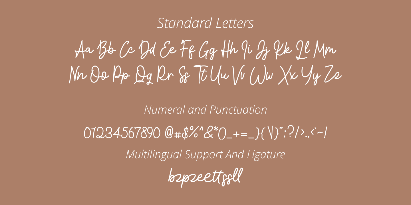 Example font Romania #3